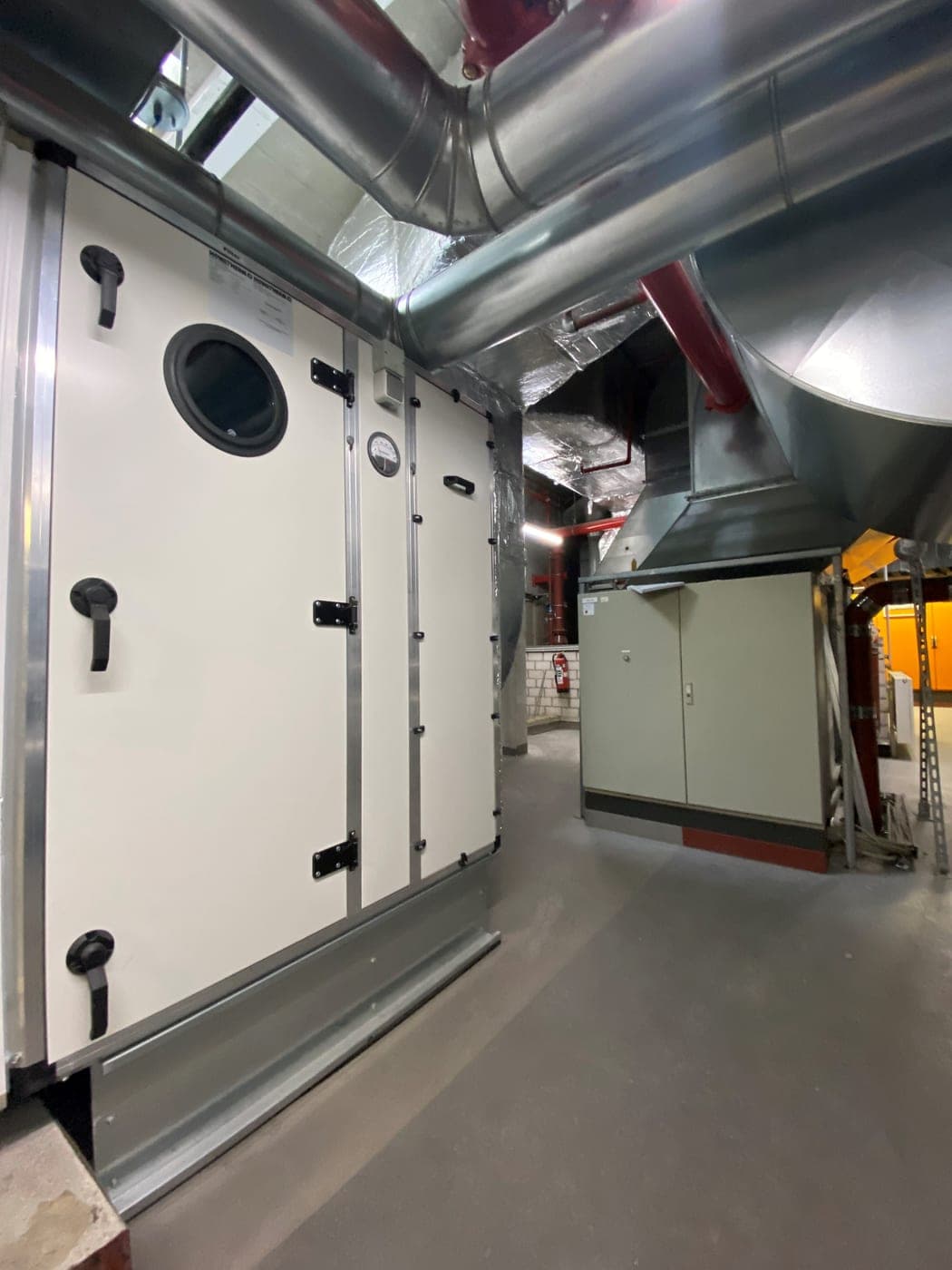 RLT-Zentrale mit F9-Filternachrüstung – TASG Haustechnik